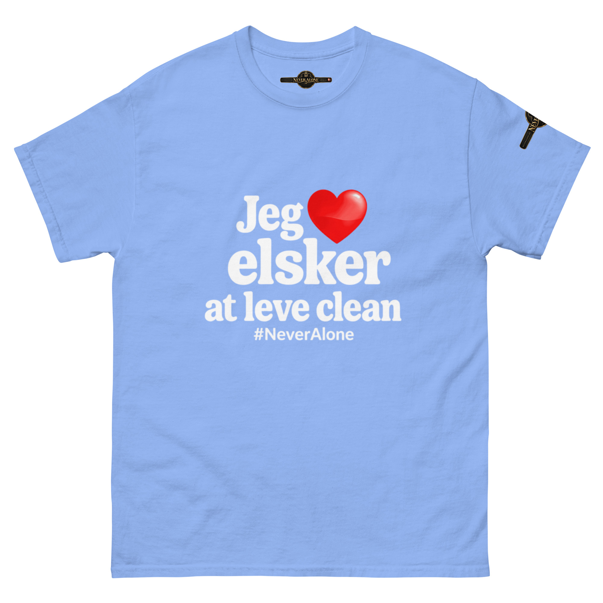 jeg elsker og leve clean t-shirt - Billede 14