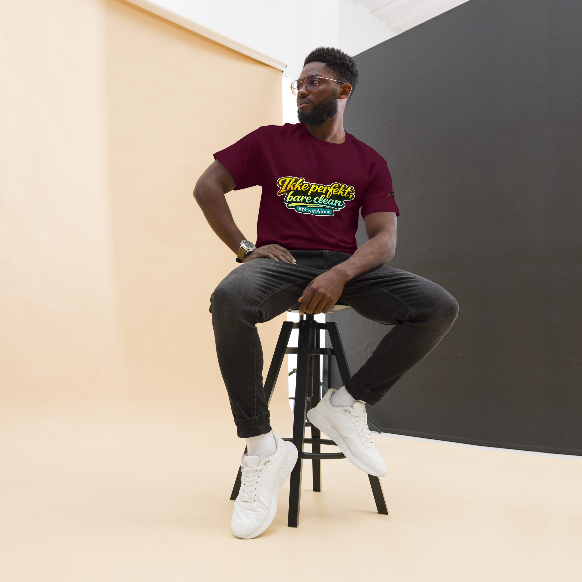 Not perfect, just clean t-shirt - Billede 2