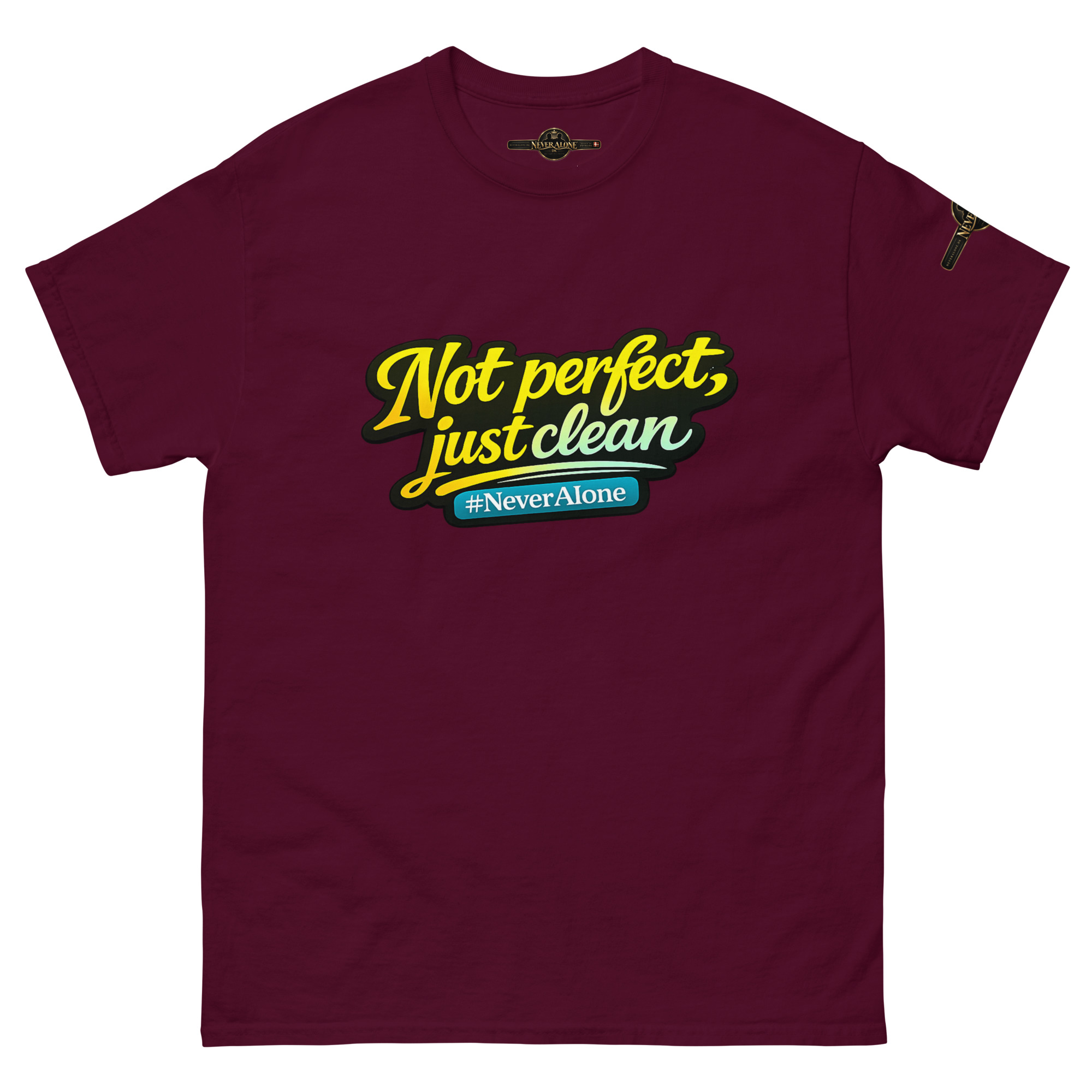 Not perfect, just clean t-shirt - Billede 2