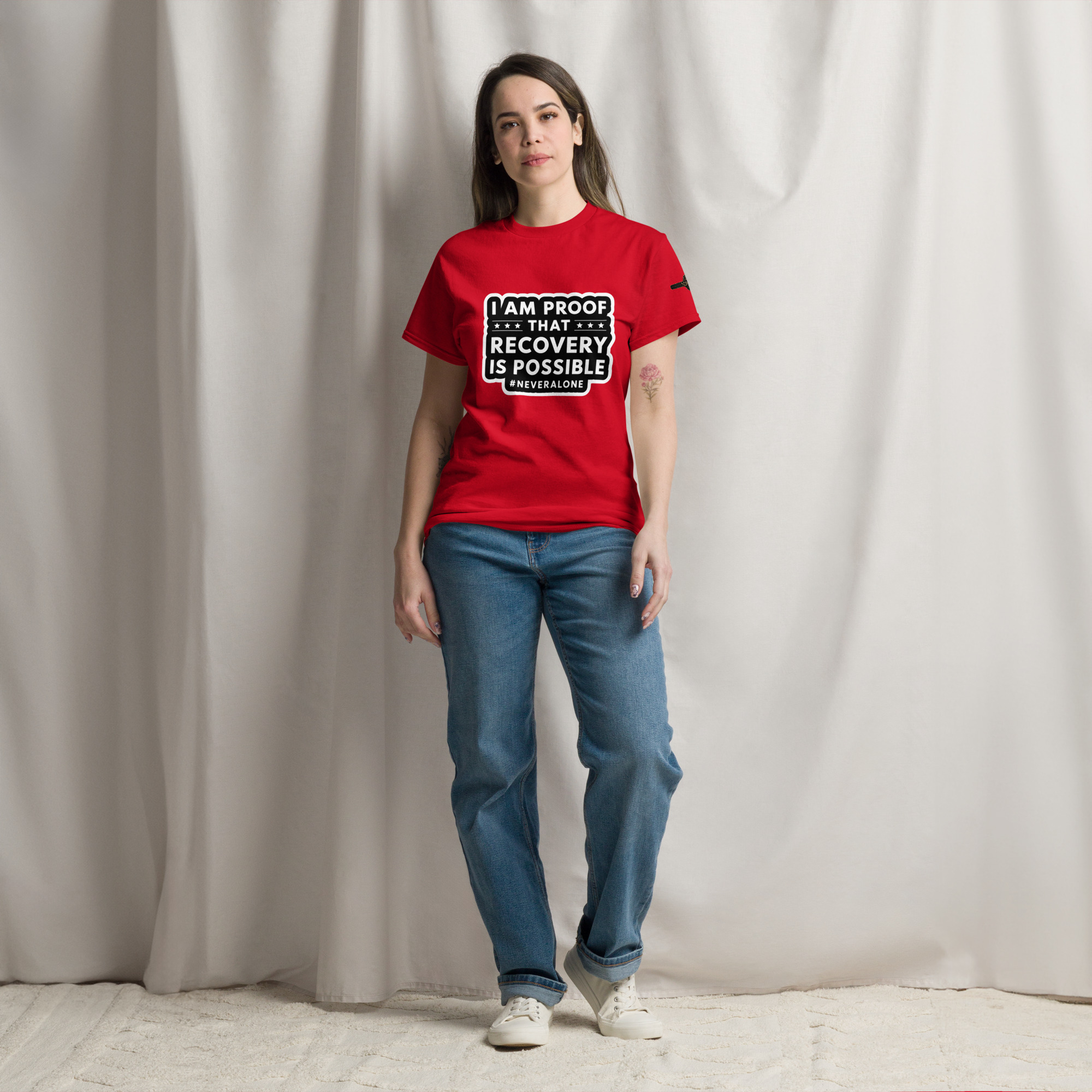 i am The addict T-shirt - Billede 3