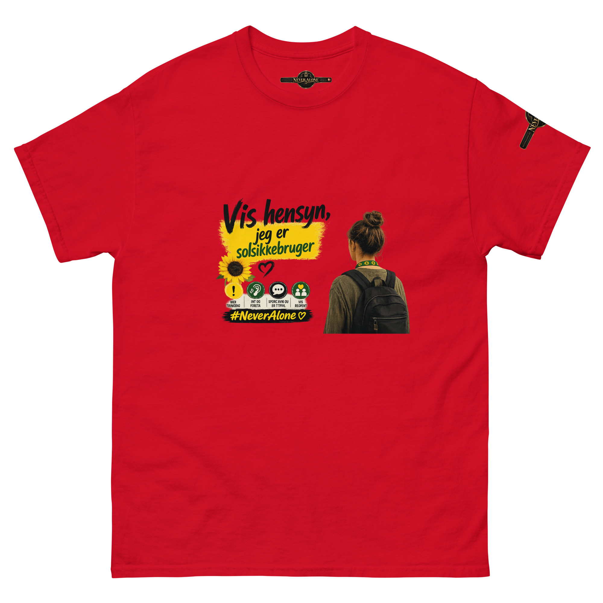 solsikkebruger t-shirt - Billede 6
