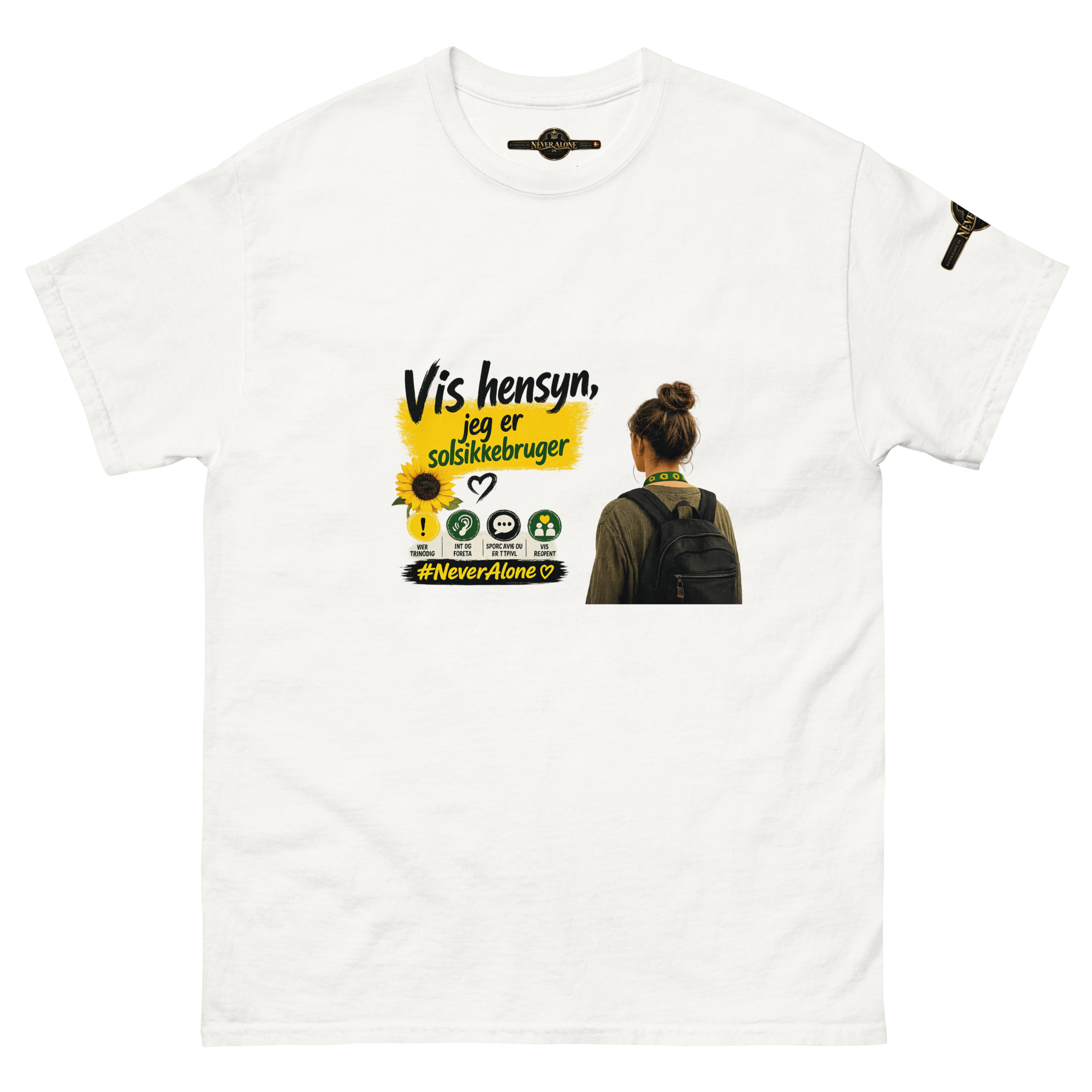 solsikkebruger t-shirt - Billede 24