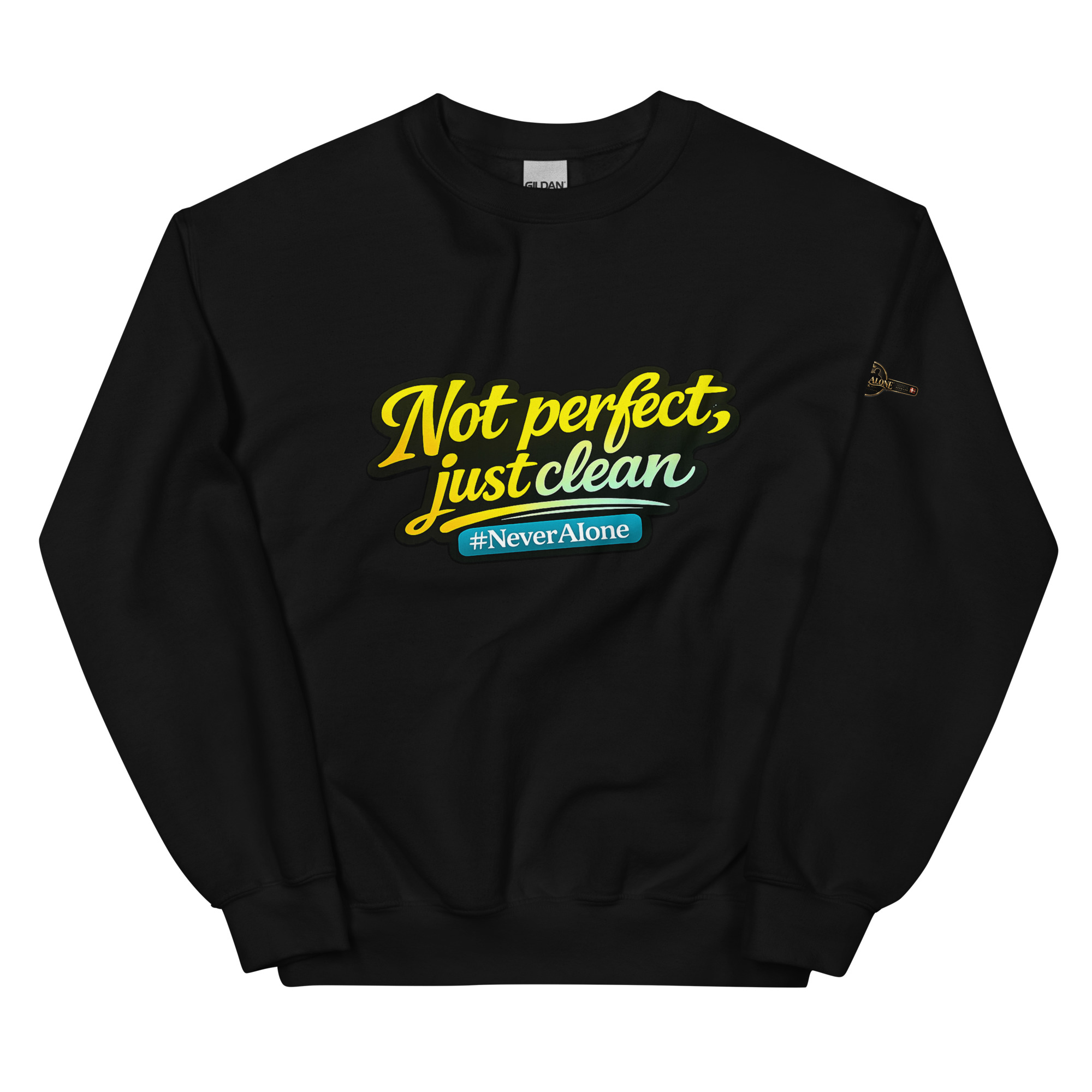 Not perfect, just clean Sweatshirt - Billede 2
