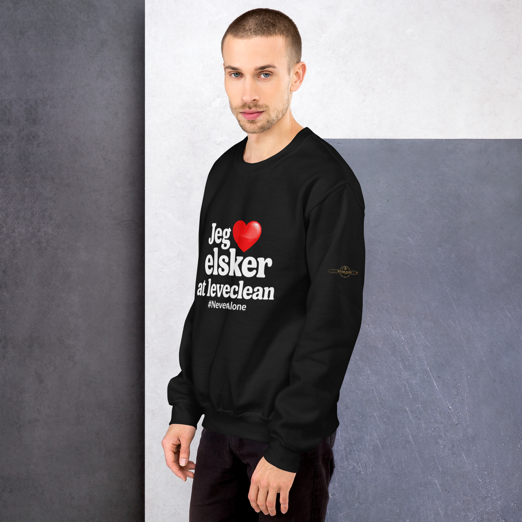 Jeg elsker Clean Sweatshirt - Billede 2