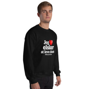 Jeg elsker Clean Sweatshirt