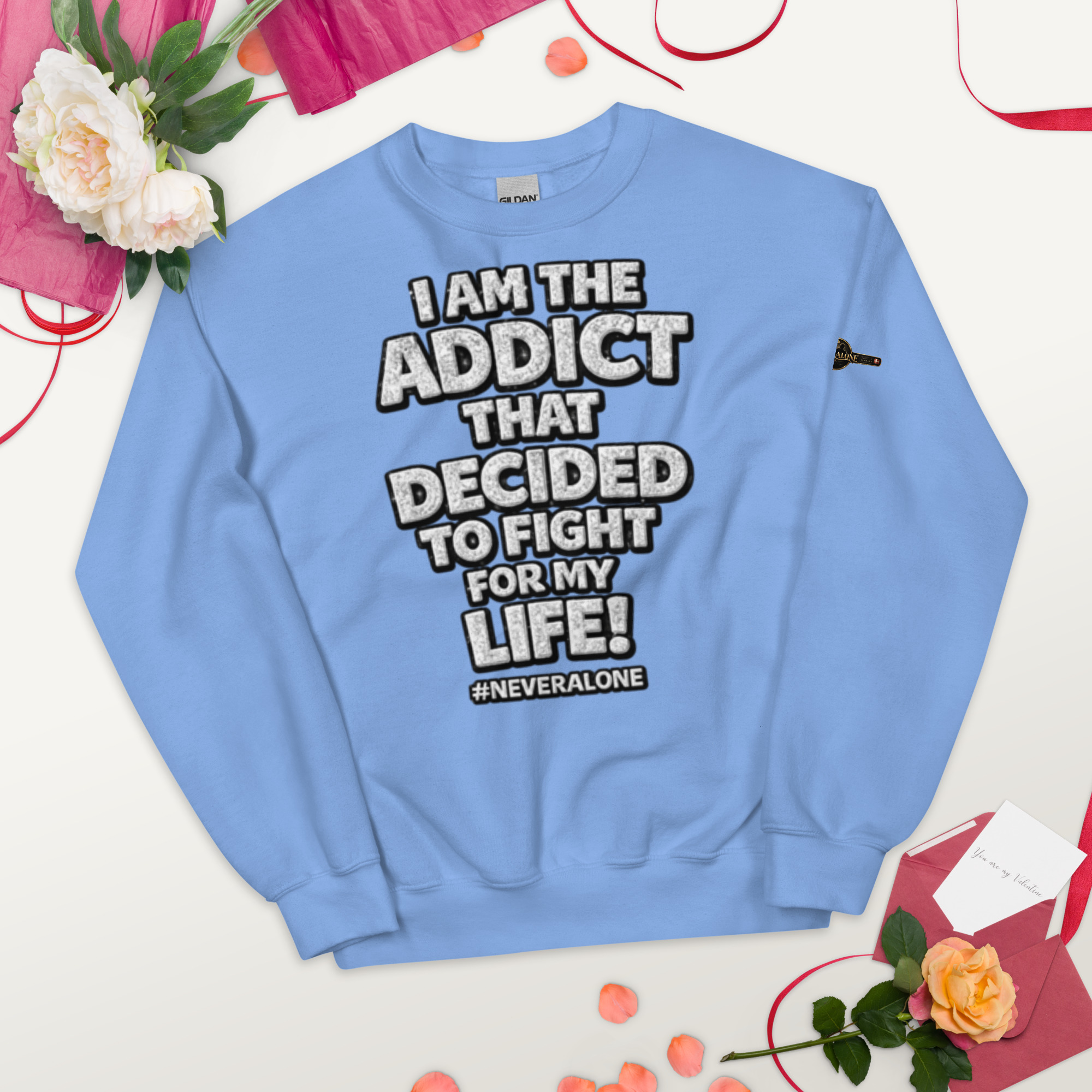 i am The addict Sweatshirt - Billede 22