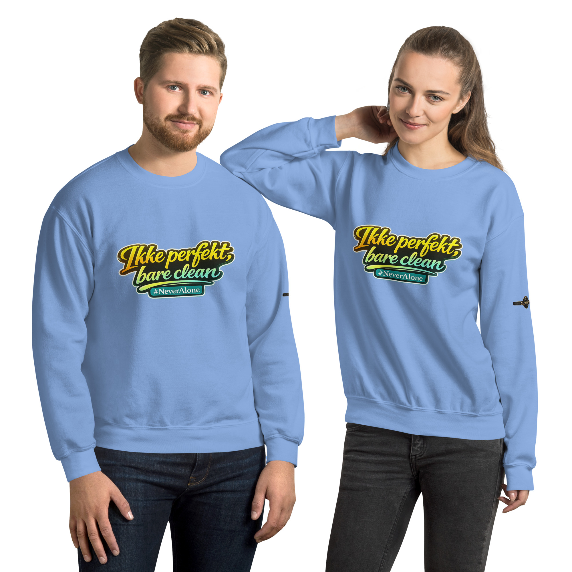 Ikke perfekt, bare clean Sweatshirt - Billede 5
