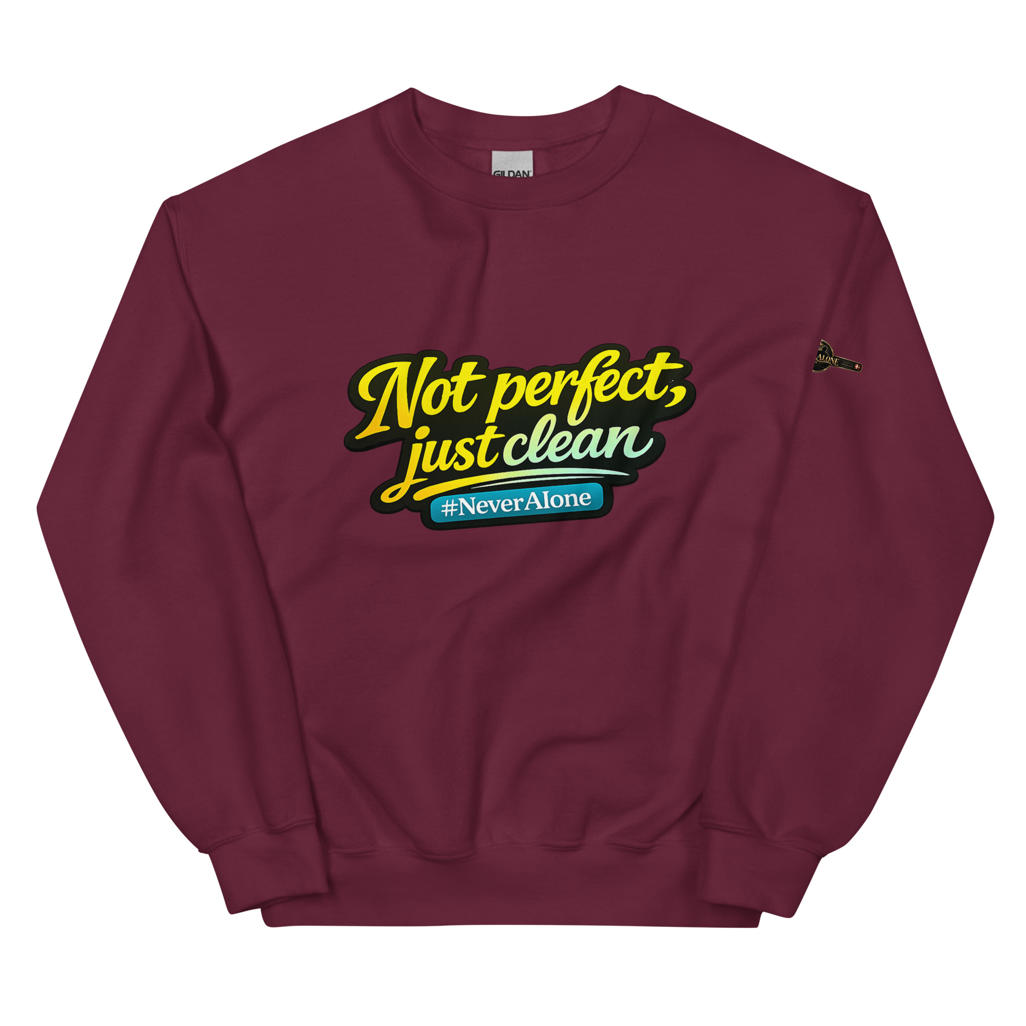 Not perfect, just clean Sweatshirt - Billede 4