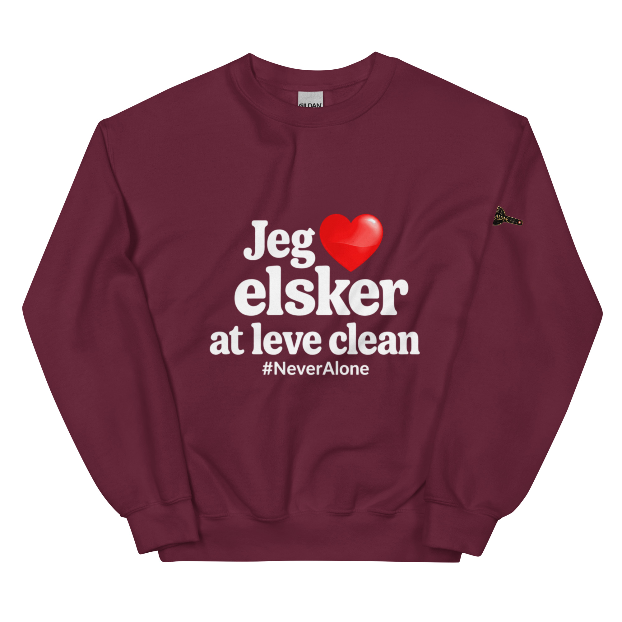 Jeg elsker Clean Sweatshirt - Billede 5