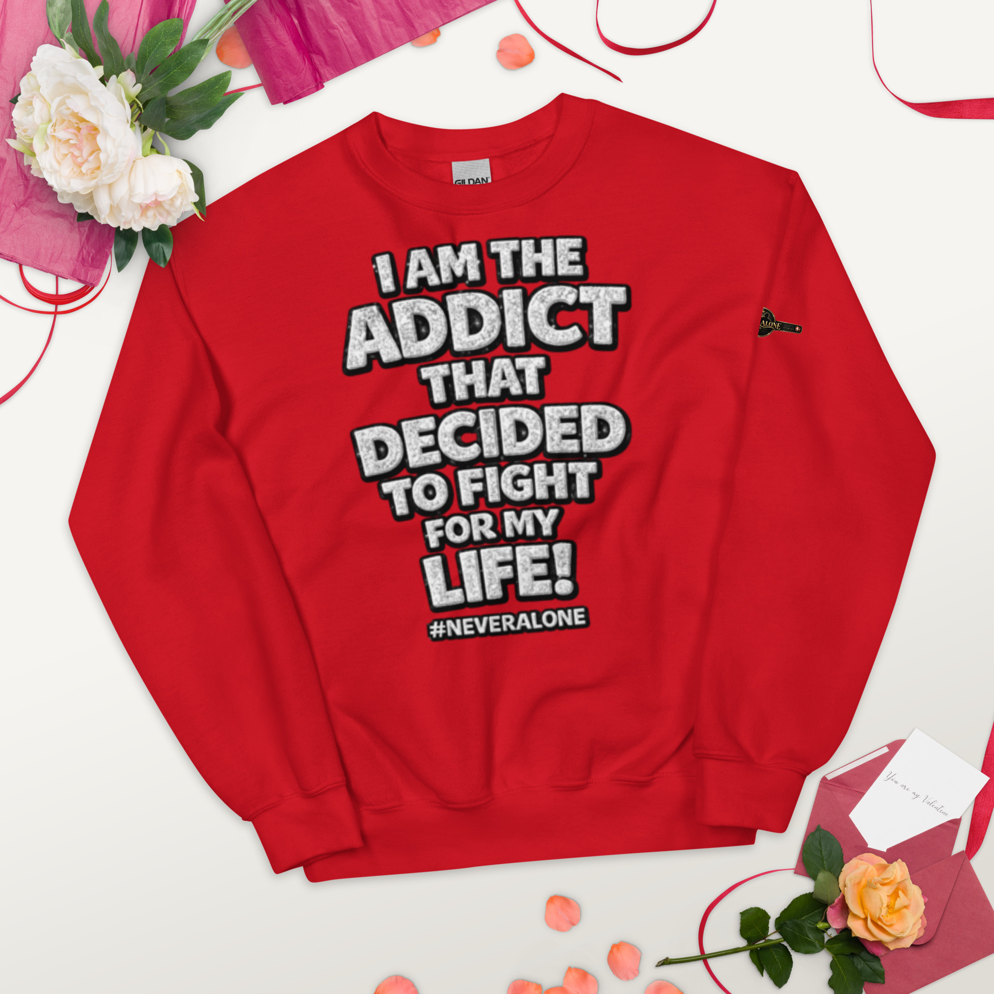 i am The addict Sweatshirt - Billede 10