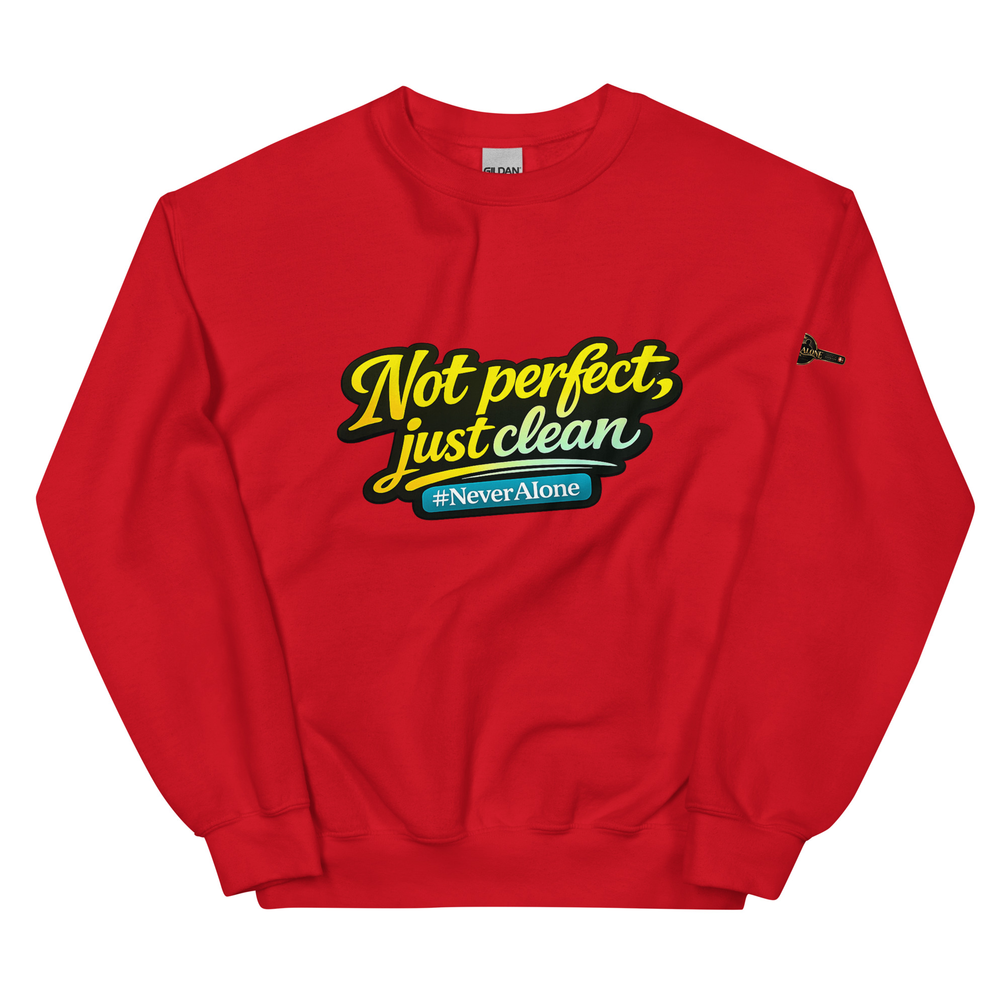 Not perfect, just clean Sweatshirt - Billede 6