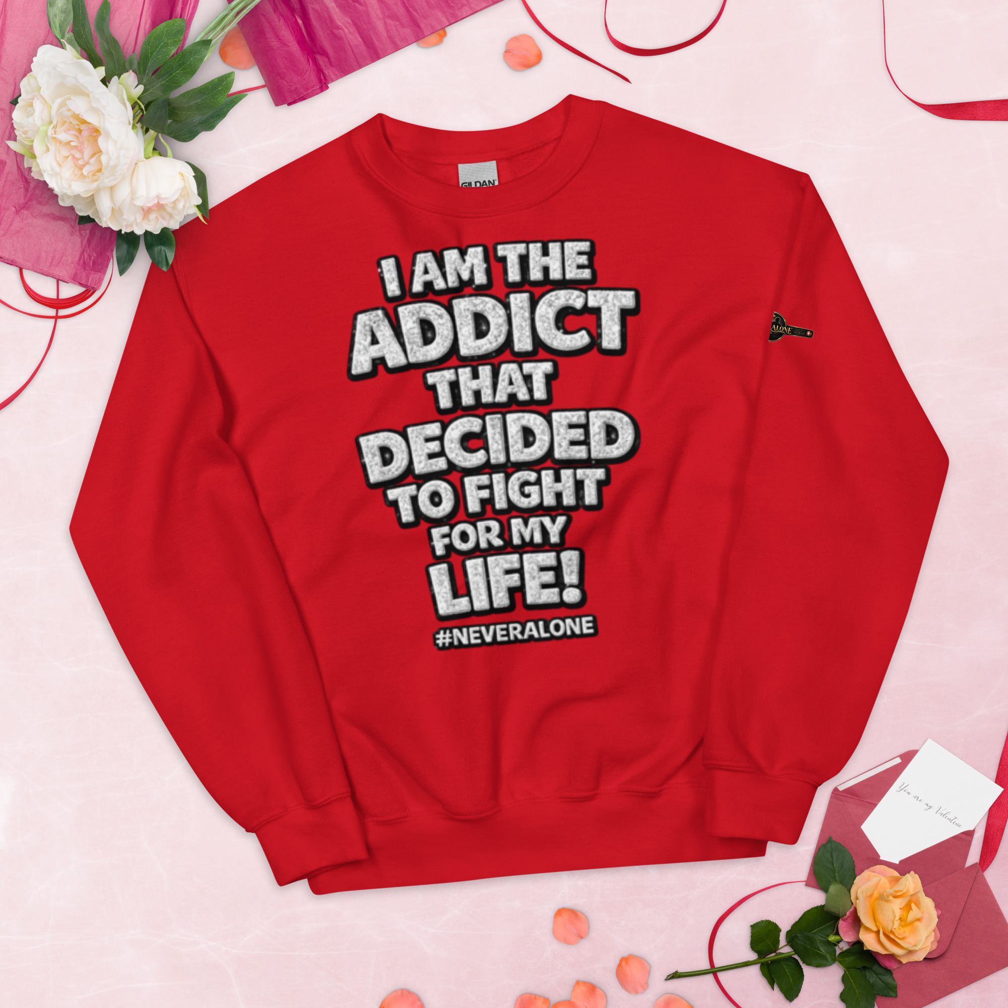 i am The addict Sweatshirt - Billede 9