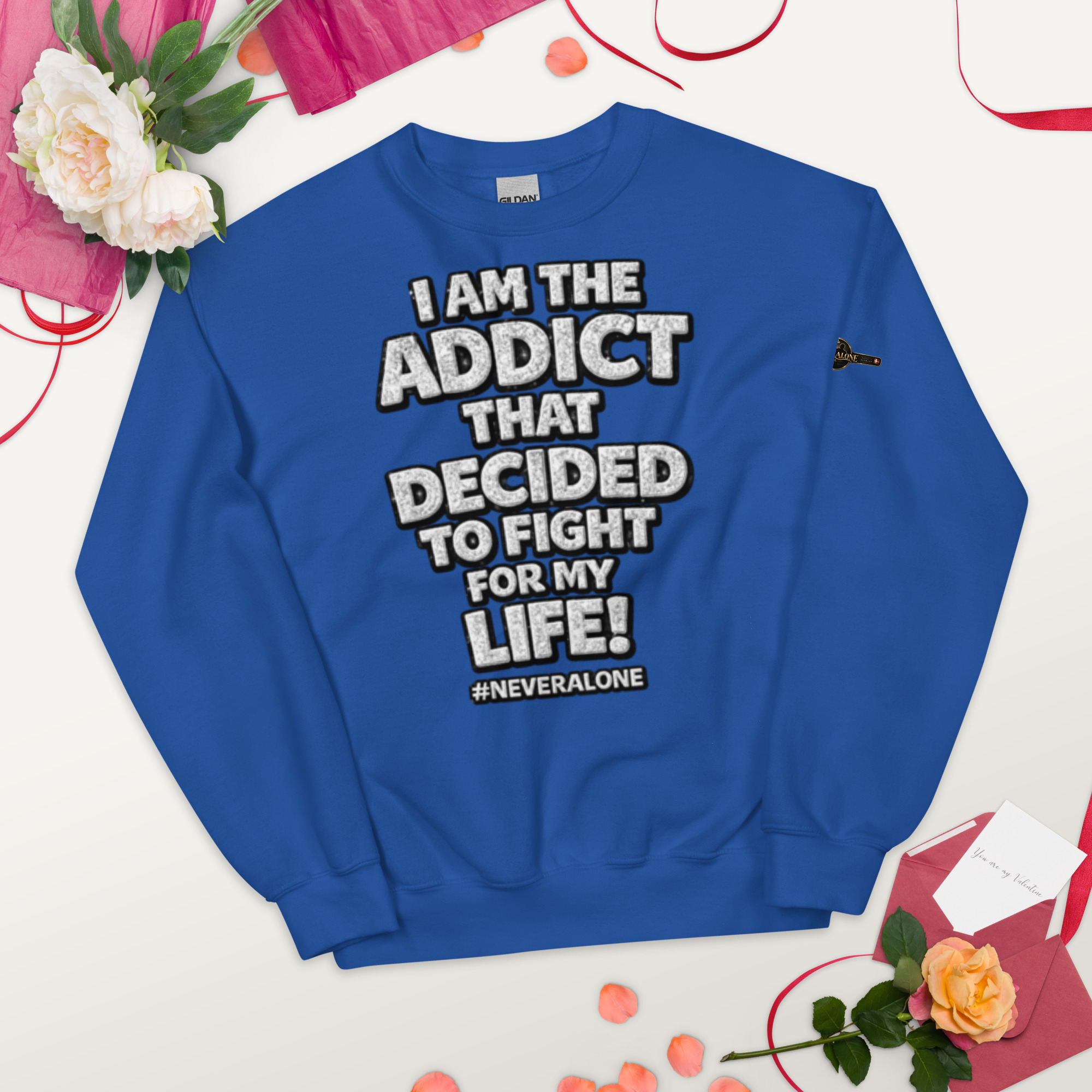 i am The addict Sweatshirt - Billede 14