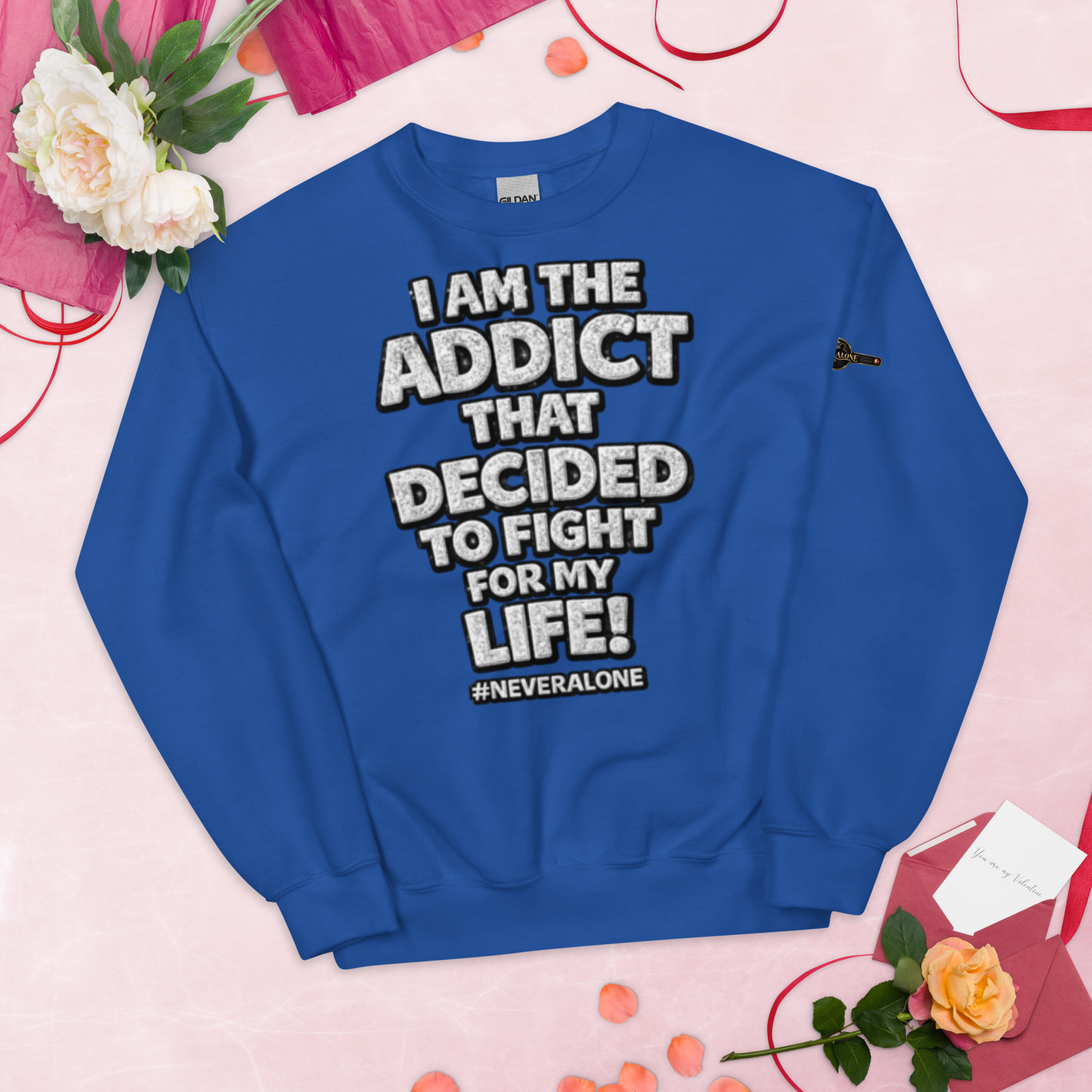 i am The addict Sweatshirt - Billede 13