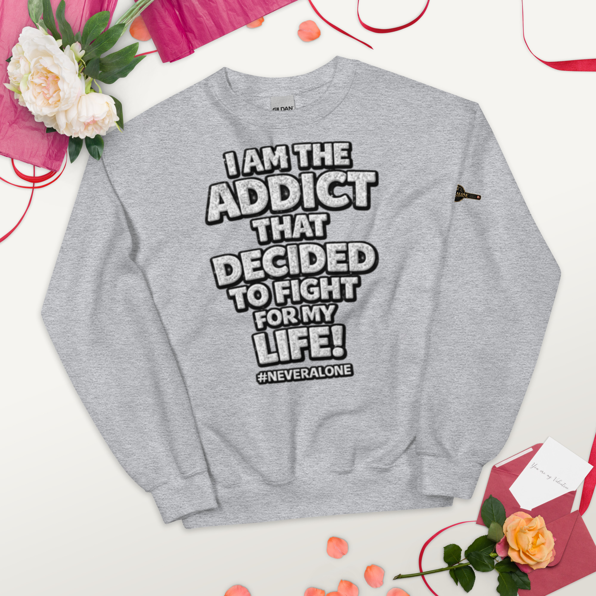 i am The addict Sweatshirt - Billede 26