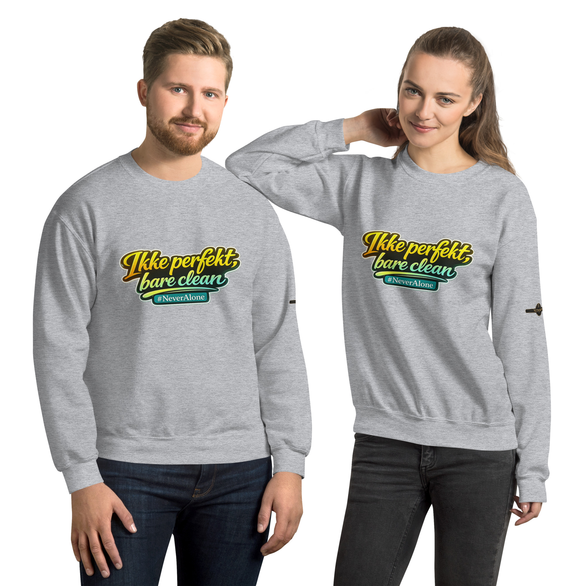 Ikke perfekt, bare clean Sweatshirt - Billede 6