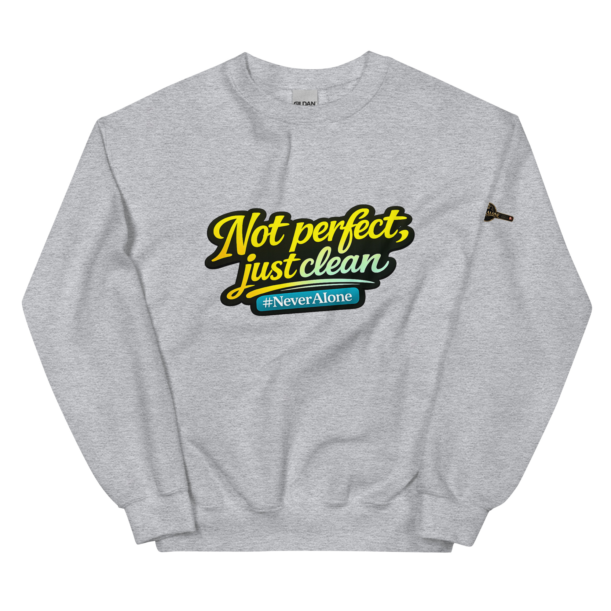 Not perfect, just clean Sweatshirt - Billede 12