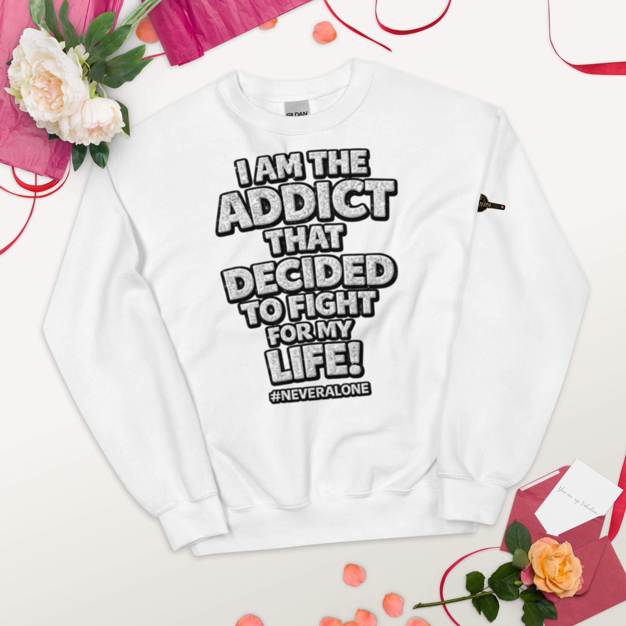 i am The addict Sweatshirt - Billede 30