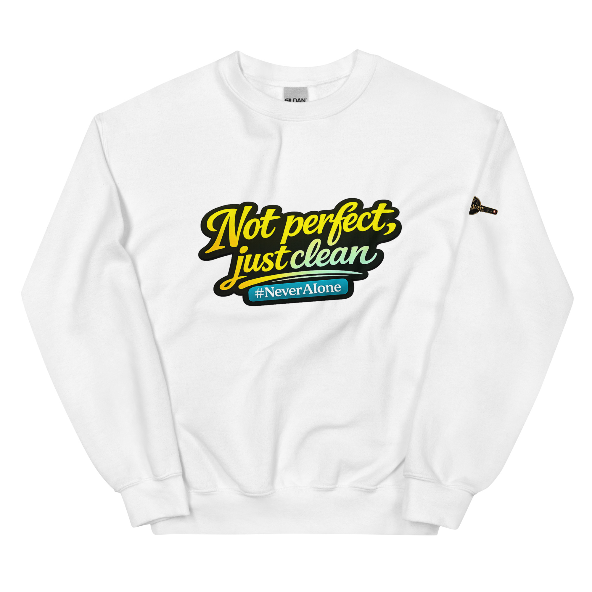 Not perfect, just clean Sweatshirt - Billede 16