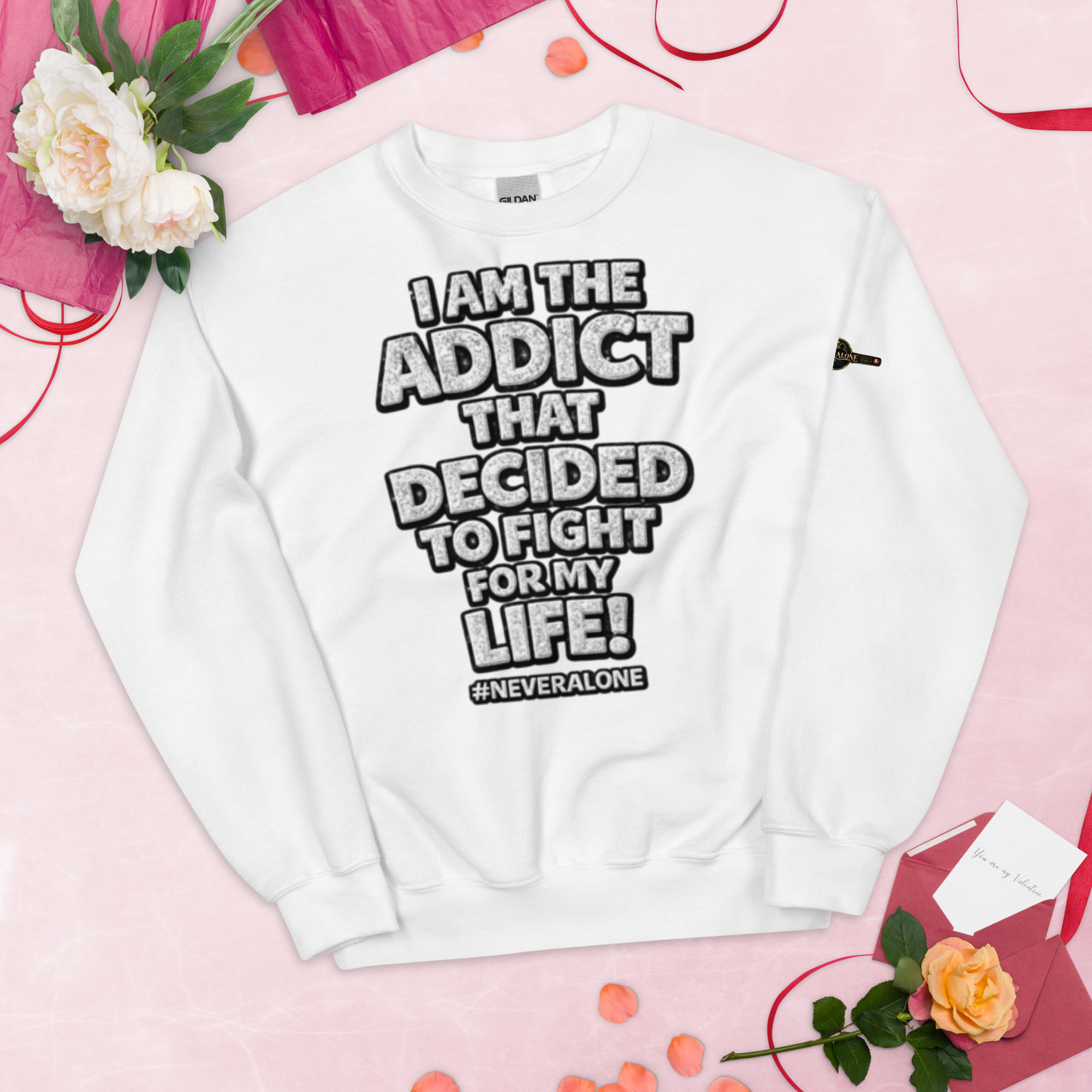 i am The addict Sweatshirt - Billede 29