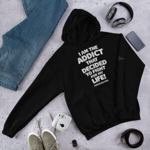 i am The addict Hoodie