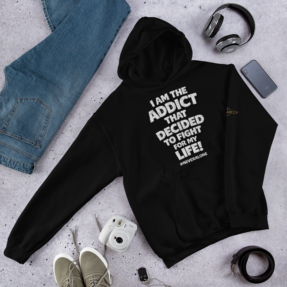 i am The addict Hoodie