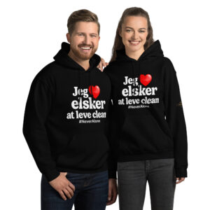 Jeg elsker Clean Hoodie