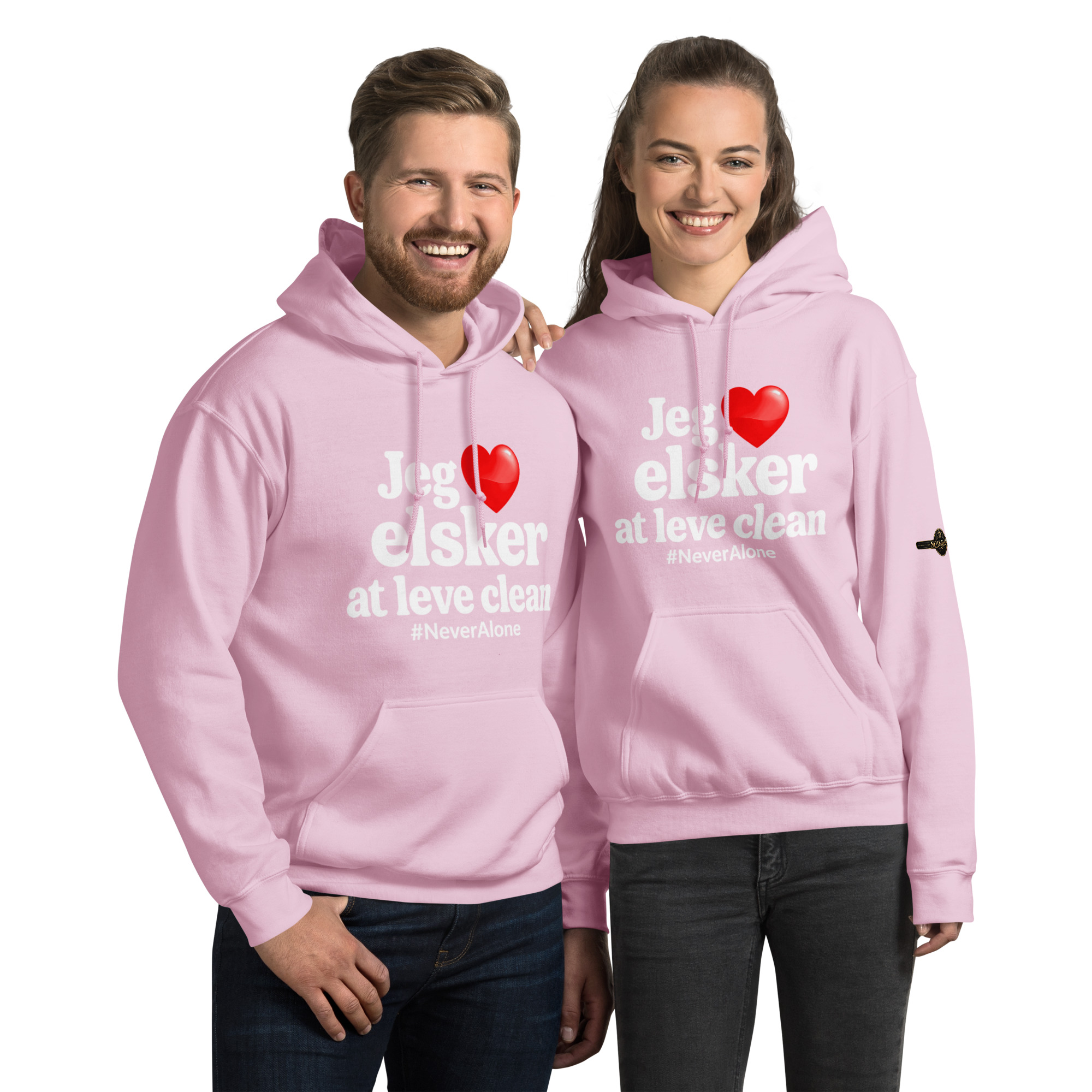 Jeg elsker Clean Hoodie - Billede 8