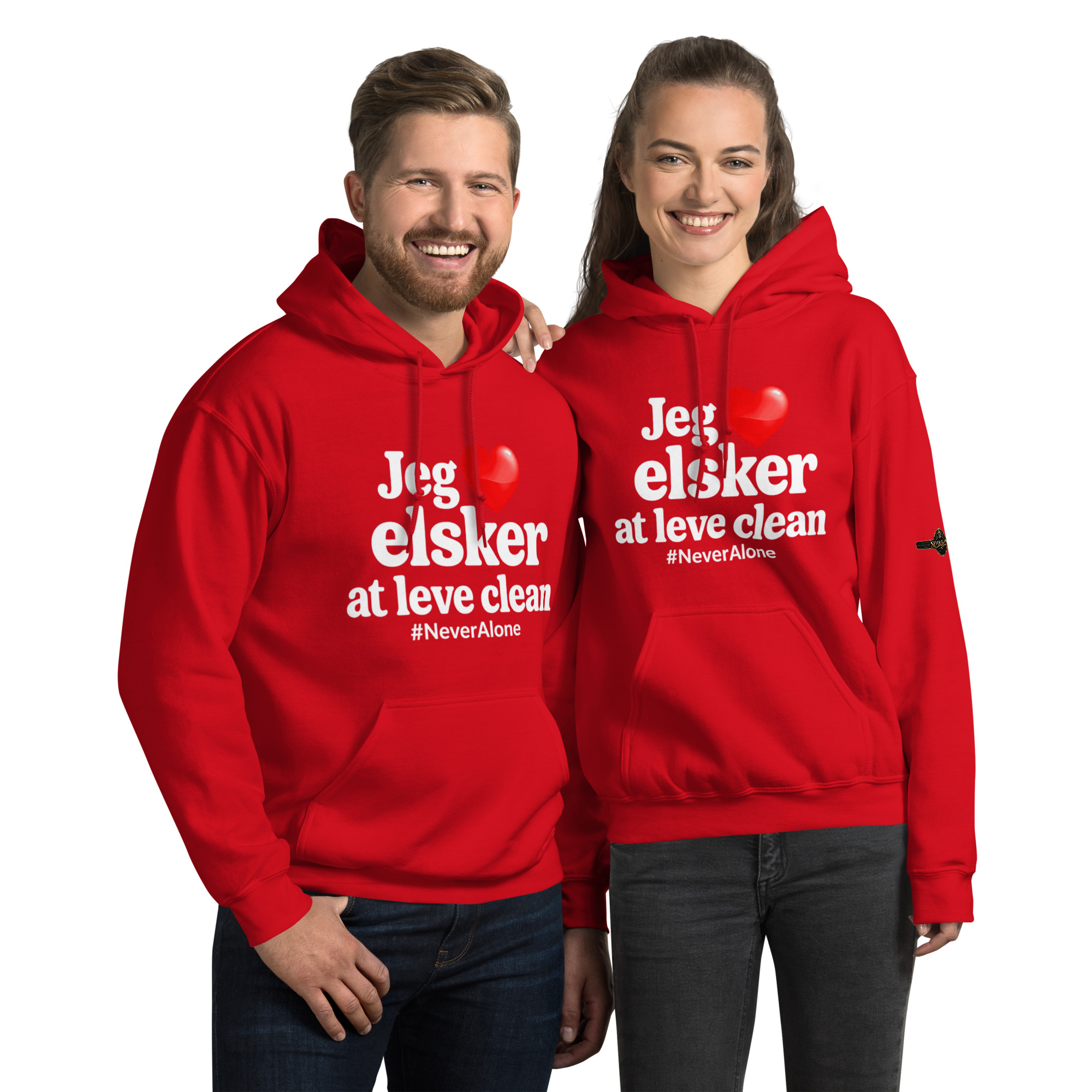 Jeg elsker Clean Hoodie - Billede 3