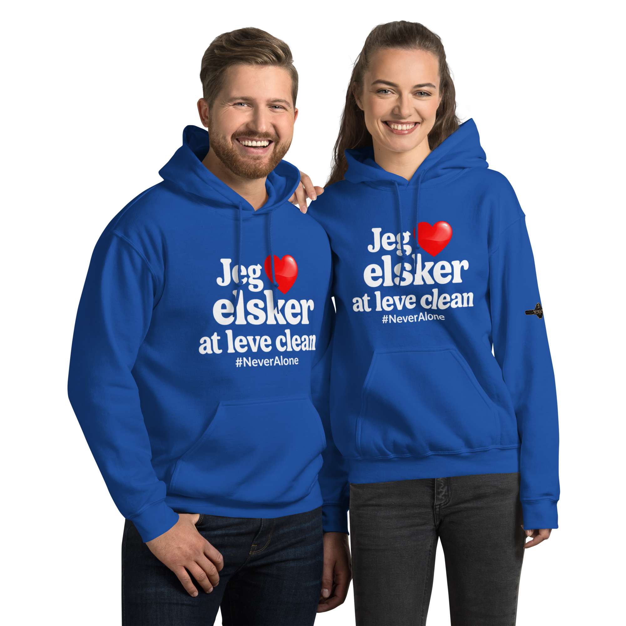 Jeg elsker Clean Hoodie - Billede 4