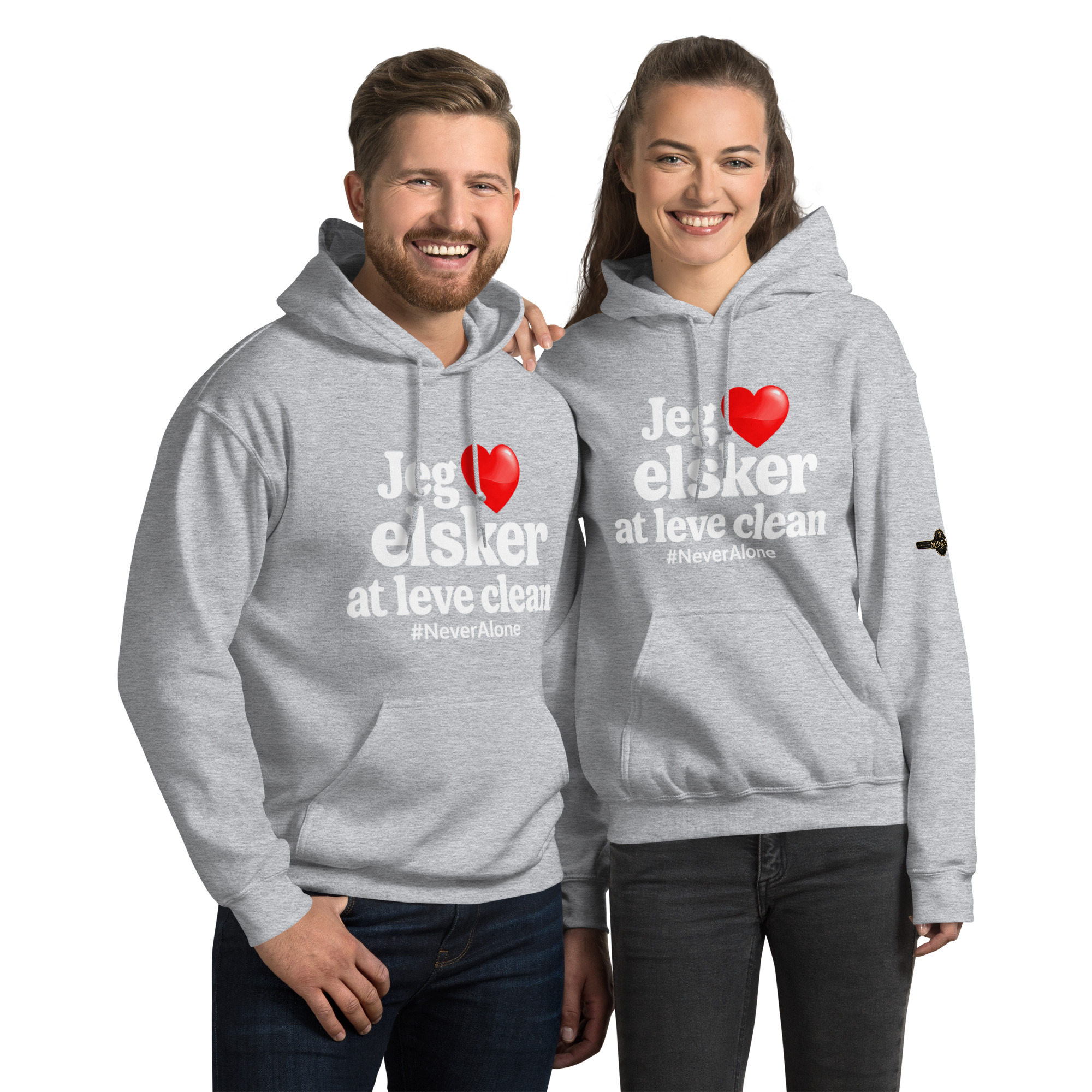 Jeg elsker Clean Hoodie - Billede 6
